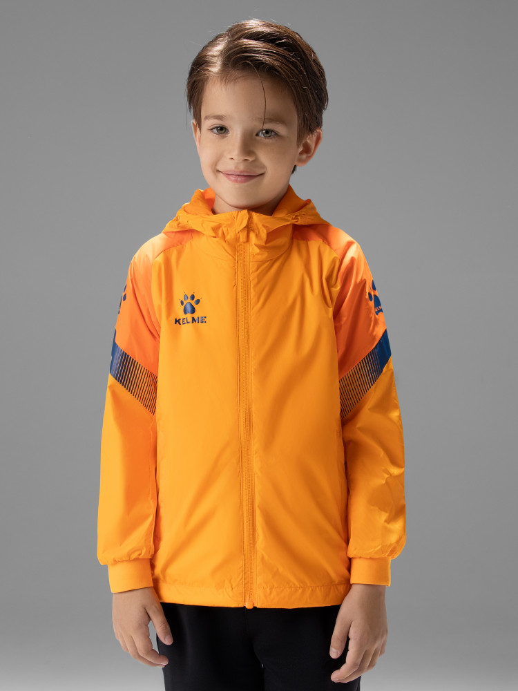 Детская ветровка KELME Raincoat Orange