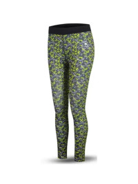 Леггинсы KELME Women's Tight Fitness Pants (Green/Grey)