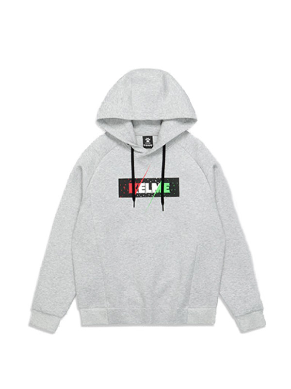 Худи KELME Knitted Hooded Sweatshirt Grey