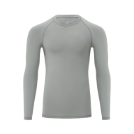 Футболка компрессионная с длинным рукавом JOGEL PerFormDRY Baselayer LS Tee, серый - downloaded from prime-sport.ru