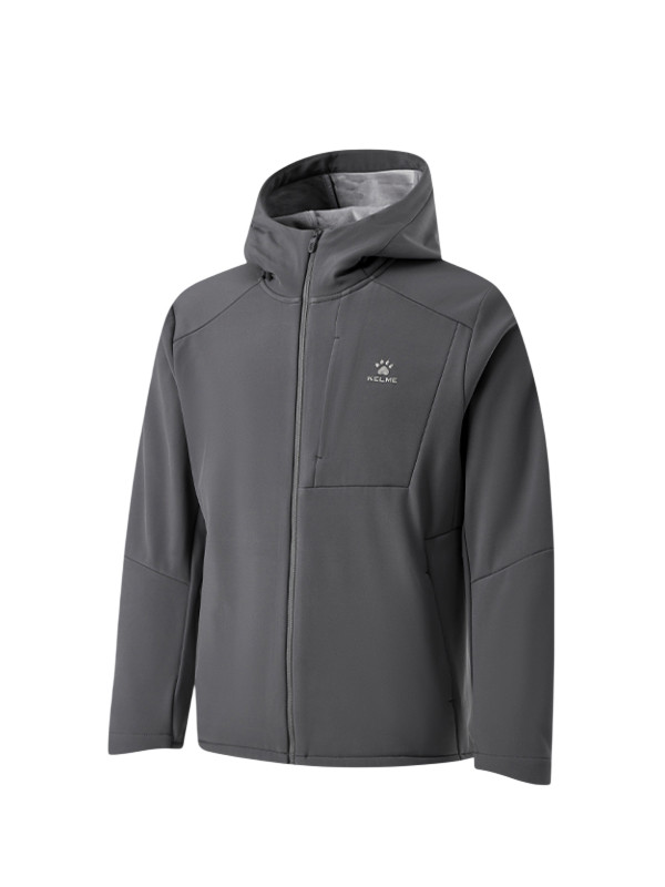 Куртка KELME Padded Woven Jacket (hooded) Grey