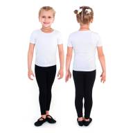 Лосины гимнастические Indigo SM-102-30, р.30, хлопок, эластан, черный - Лосины гимнастические Indigo SM-102-30, р.30, хлопок, эластан, черный