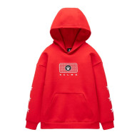 Худи KELME Hooded Sweater Red - Худи KELME Hooded Sweater Red