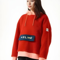 Худи KELME Hooded Sweater Red - Худи KELME Hooded Sweater Red