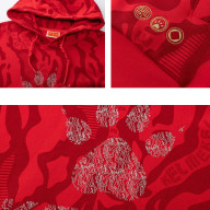 Худи KELME Hooded Sweater Red - Худи KELME Hooded Sweater Red