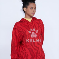 Худи KELME Hooded Sweater Red - Худи KELME Hooded Sweater Red