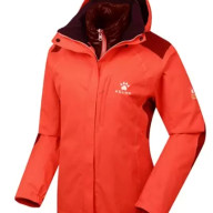 Куртка утепленная KELME Female Jacket (two-piece suit) Red - Куртка утепленная KELME Female Jacket (two-piece suit) Red