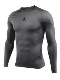 Термобелье (верх) KELME Men's Long Sleeve Tights Dark Grey