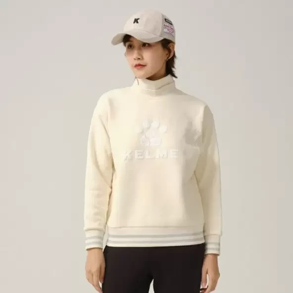 Свитшот KELME Round Neck Sweater White