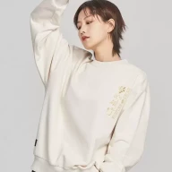 Свитшот KELME Round Neck Sweater White - Свитшот KELME Round Neck Sweater White
