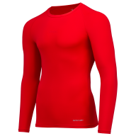 Футболка компрессионная с длинным рукавом JOGEL PerFormDRY Baselayer Tee LS 2, красный - downloaded from prime-sport.ru