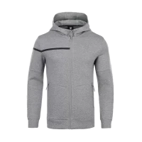 Толстовка KELME Men's Hooded Jacket Grey