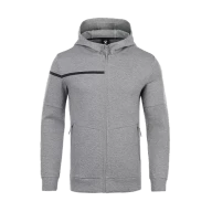 Толстовка KELME Men's Hooded Jacket Grey - Толстовка KELME Men's Hooded Jacket Grey