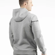 Толстовка KELME Men's Hooded Jacket Grey - Толстовка KELME Men's Hooded Jacket Grey