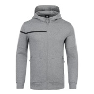 Толстовка KELME Men's Hooded Jacket Grey - Толстовка KELME Men's Hooded Jacket Grey