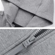 Толстовка KELME Men's Hooded Jacket Grey - Толстовка KELME Men's Hooded Jacket Grey