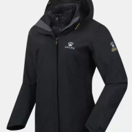 Куртка утепленная KELME Female jacket (two-piece suit) Black - Куртка утепленная KELME Female jacket (two-piece suit) Black