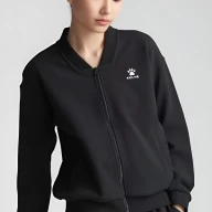 Бомбер KELME Knitted Coat Black - Бомбер KELME Knitted Coat Black