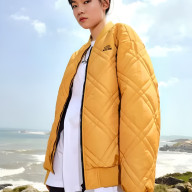 Бомбер KELME Short Padded Jacket Yellow - Бомбер KELME Short Padded Jacket Yellow