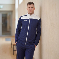 Костюм спорт. муж. MIKASA MT707/MT701-061-3XL, р. 3XL, 100% полиэстер, темносине-белый - Костюм спорт. муж. MIKASA MT707/MT701-061-3XL, р. 3XL, 100% полиэстер, темносине-белый