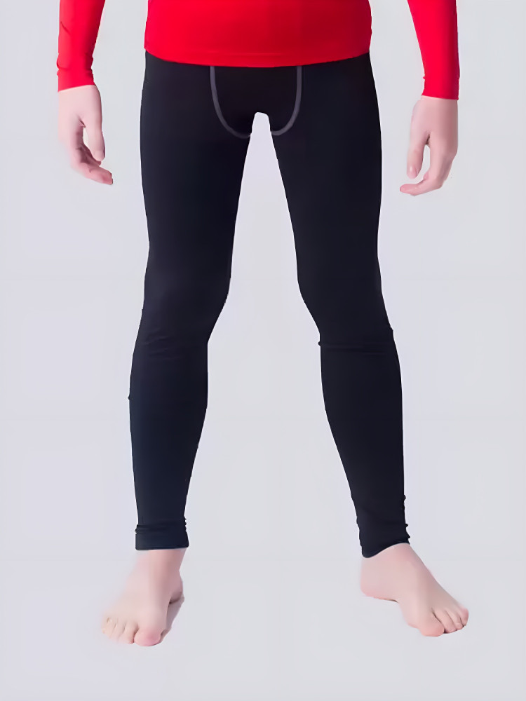 Детское термобелье низ KELME Tight Trousers Kid Black