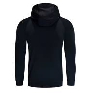 Толстовка KELME Men's Training Hooded Cardigan Black - Толстовка KELME Men's Training Hooded Cardigan Black