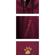 Худи KELME Knitted Hooded Sweatshirt Burgundy - Худи KELME Knitted Hooded Sweatshirt Burgundy