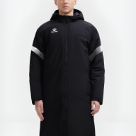 Куртка утепленная KELME Hooded Long Jacket Black - Куртка утепленная KELME Hooded Long Jacket Black