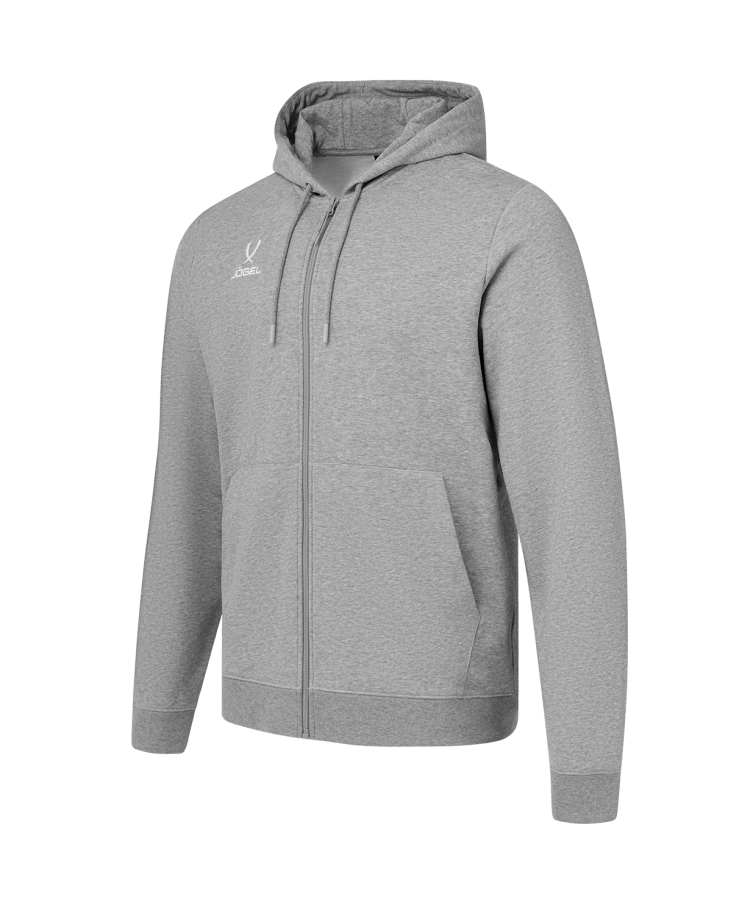 downloaded from prime-sport.ru Флисовое худи на молнии ESSENTIAL Cotton Fleece FZ Hoodie, серый меланж
