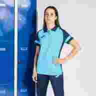 Женское поло JOMA LIDER TURQUESA FLÚOR MARINO - Женское поло JOMA LIDER TURQUESA FLÚOR MARINO