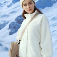 Толстовка KELME Teddy Fleece Jacket White - Толстовка KELME Teddy Fleece Jacket White