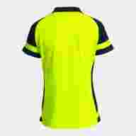 Женское поло JOMA LIDER AMARILLO FLUOR MARINO - Женское поло JOMA LIDER AMARILLO FLUOR MARINO