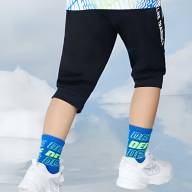 Детские бриджи KELME Knitted Cropped Pants Black - Детские бриджи KELME Knitted Cropped Pants Black