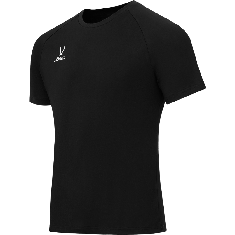 Футболка JÖGEL ESSENTIAL CVC Tee, черный Футболка JÖGEL ESSENTIAL CVC Tee, черный