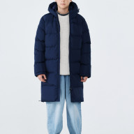 Детский пуховик FN Snowfall Long Kid Dark Blue - Детский пуховик FN Snowfall Long Kid Dark Blue