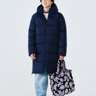 Детский пуховик FN Snowfall Long Kid Dark Blue - Детский пуховик FN Snowfall Long Kid Dark Blue