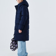 Детский пуховик FN Snowfall Long Kid Dark Blue - Детский пуховик FN Snowfall Long Kid Dark Blue