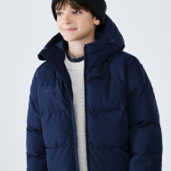 Детский пуховик FN Snowfall Long Kid Dark Blue - Детский пуховик FN Snowfall Long Kid Dark Blue