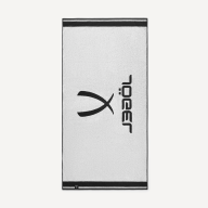 Полотенце спортивное JOGEL ESSENTIAL Towel L, 70х140, черный/белый - downloaded from prime-sport.ru