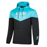 Худи KELME Knitted Hooded Sweatshirt (Black/Light Blue) - Худи KELME Knitted Hooded Sweatshirt (Black/Light Blue)