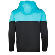 Худи KELME Knitted Hooded Sweatshirt (Black/Light Blue) - Худи KELME Knitted Hooded Sweatshirt (Black/Light Blue)
