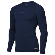Футболка компрессионная с длинным рукавом JOGEL PerFormDRY Baselayer Tee LS 2, темно-синий - downloaded from prime-sport.ru