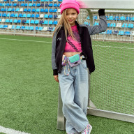 Детский спортивный костюм FN Dynamic Kid (Black/Grey) - Детский спортивный костюм FN Dynamic Kid (Black/Grey)