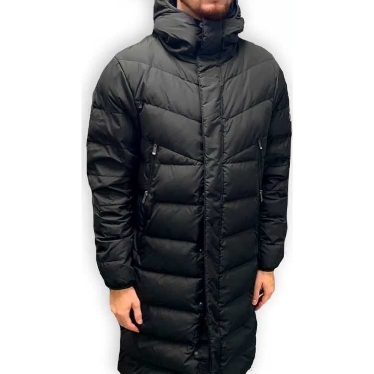 Куртка утепленная с капюшоном мужская MIKASA MT920-049-4XL, р.4XL, черный Куртка утепленная с капюшоном мужская MIKASA MT920-049-4XL, р.4XL, черный