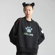 Свитшот KELME Round Neck Sweater Black - Свитшот KELME Round Neck Sweater Black