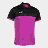 Поло JOMA MONTREAL ROSA FLÚOR NEGRO - Поло JOMA MONTREAL ROSA FLÚOR NEGRO