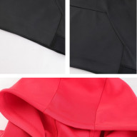 Худи KELME Knitted Hooded Sweatshirt (Black/Red) - Худи KELME Knitted Hooded Sweatshirt (Black/Red)