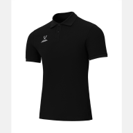 Поло JOGEL ESSENTIAL CVC Polo, черный - Поло JOGEL ESSENTIAL CVC Polo, черный