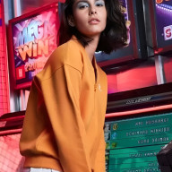 Бомбер KELME Knitted Coat Orange - Бомбер KELME Knitted Coat Orange
