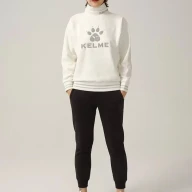 Свитшот KELME Round Neck Sweater White - Свитшот KELME Round Neck Sweater White